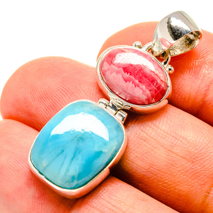 Larimar Pendants handcrafted by Ana Silver Co - PD757514