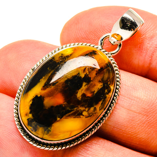 Amber Pendants handcrafted by Ana Silver Co - PD757518