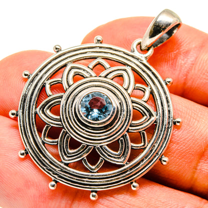 Blue Topaz Pendants handcrafted by Ana Silver Co - PD757520