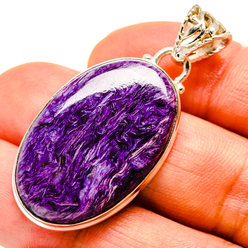 Charoite Pendants handcrafted by Ana Silver Co - PD757524
