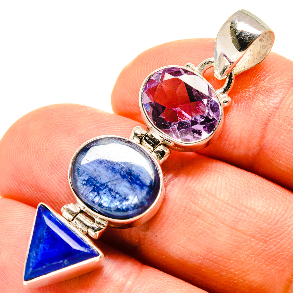 Kyanite Pendants handcrafted by Ana Silver Co - PD757533