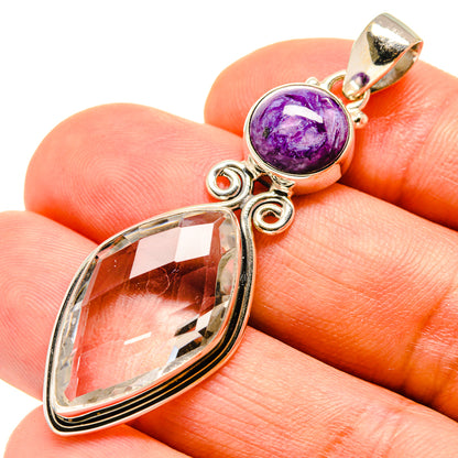 Green Amethyst Pendants handcrafted by Ana Silver Co - PD757545
