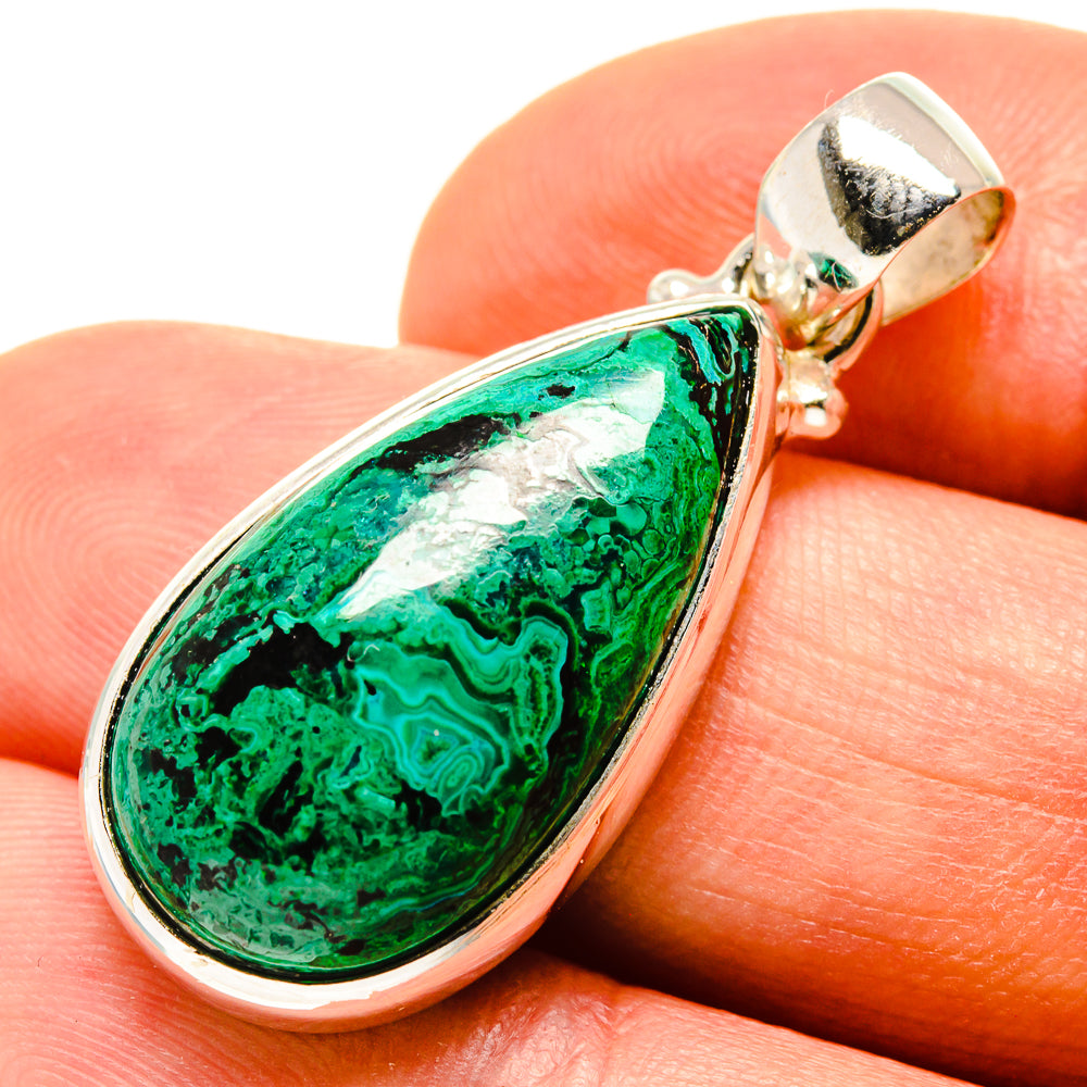 Chrysocolla Pendants handcrafted by Ana Silver Co - PD757555