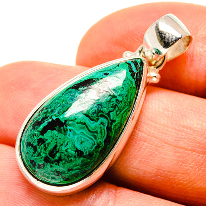 Chrysocolla Pendants handcrafted by Ana Silver Co - PD757555