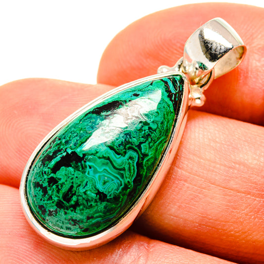 Chrysocolla Pendants handcrafted by Ana Silver Co - PD757555