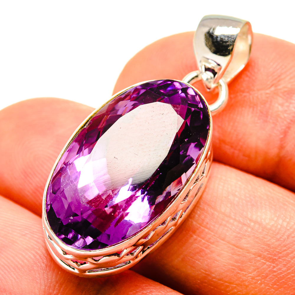 Amethyst Pendants handcrafted by Ana Silver Co - PD757558