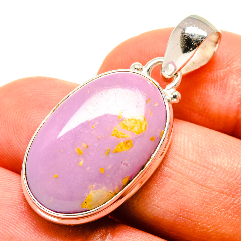 Phosphosiderite Pendants handcrafted by Ana Silver Co - PD757560