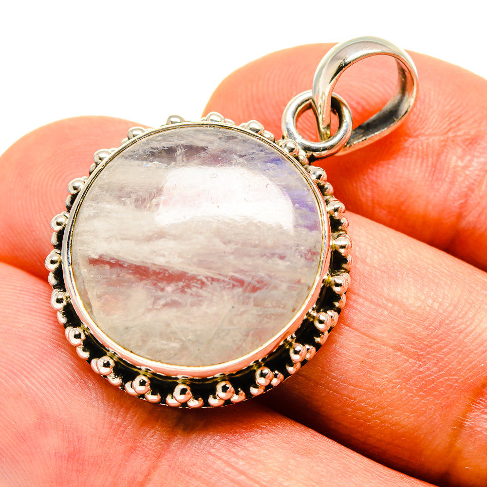 Rainbow Moonstone Pendants handcrafted by Ana Silver Co - PD757563