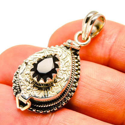 Black Onyx Pendants handcrafted by Ana Silver Co - PD757576
