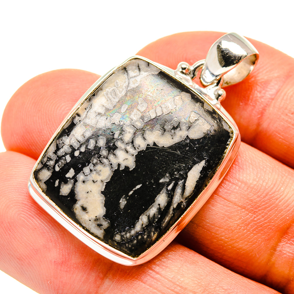 Pinolith Jasper Pendants handcrafted by Ana Silver Co - PD757584