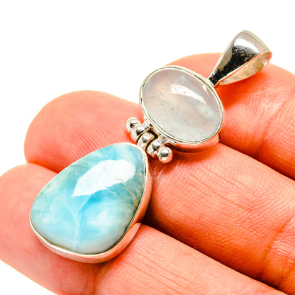 Larimar Pendants handcrafted by Ana Silver Co - PD757594
