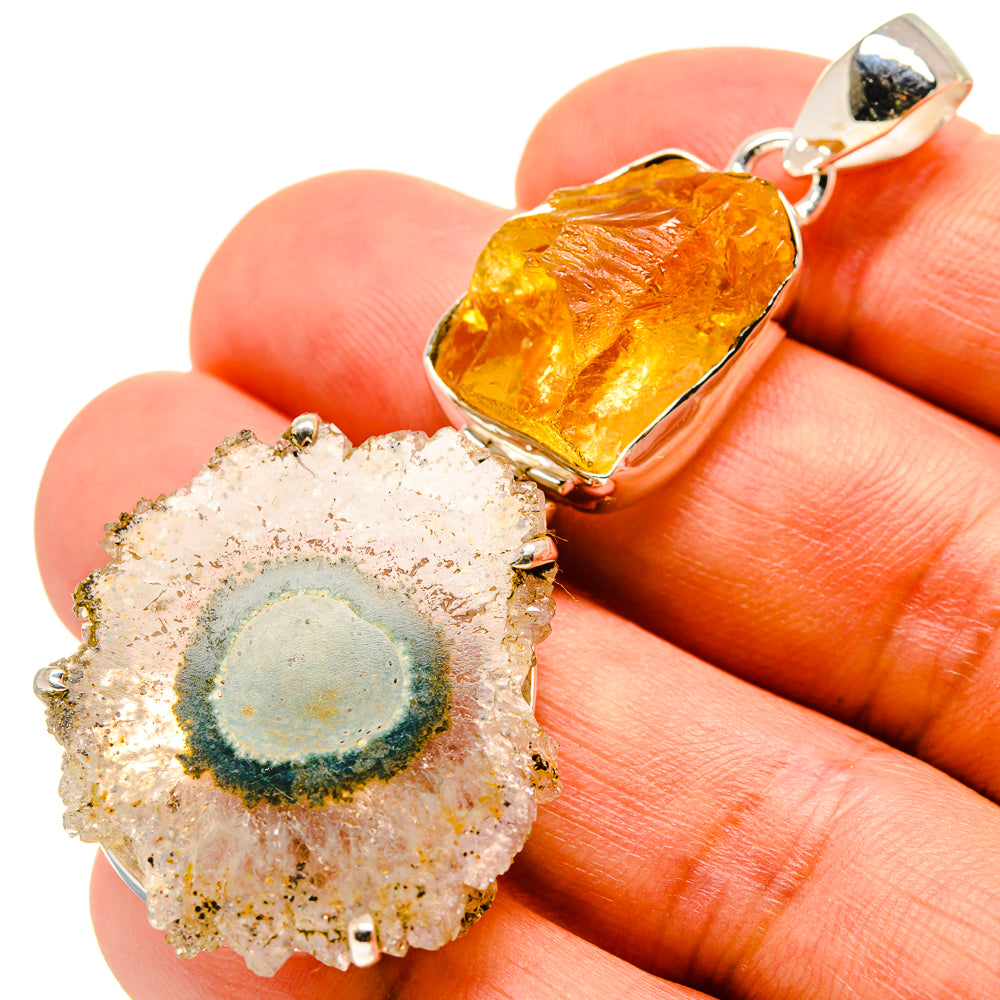 Solar Quartz Pendants handcrafted by Ana Silver Co - PD757602