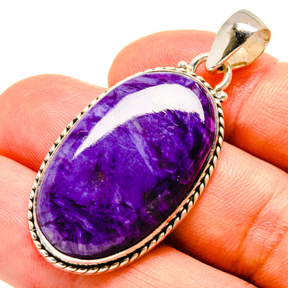Charoite Pendants handcrafted by Ana Silver Co - PD757627