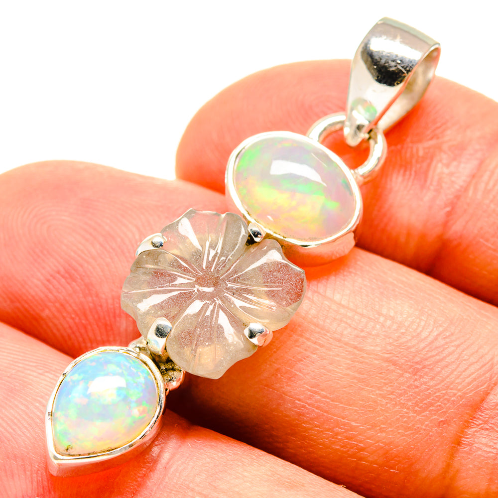Moonstone Pendants handcrafted by Ana Silver Co - PD757632