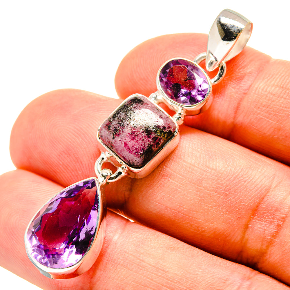 Amethyst Pendants handcrafted by Ana Silver Co - PD757633