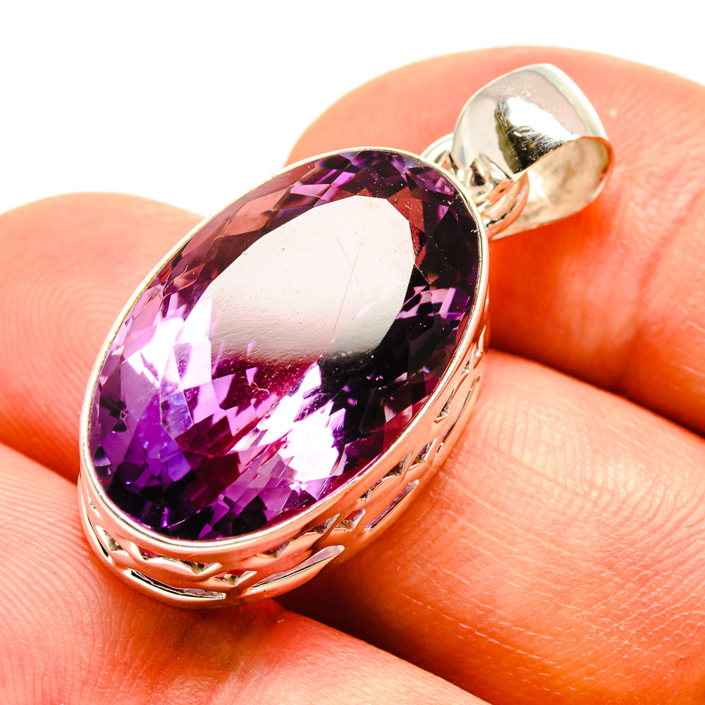 Amethyst Pendants handcrafted by Ana Silver Co - PD757651