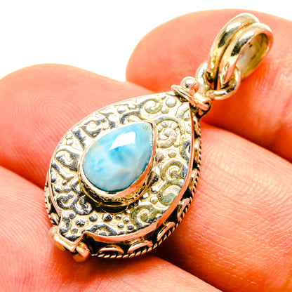 Larimar Pendants handcrafted by Ana Silver Co - PD757655