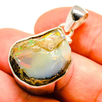 Ethiopian Opal Pendants handcrafted by Ana Silver Co - PD757658
