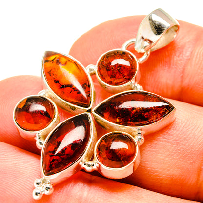 Baltic Amber Pendants handcrafted by Ana Silver Co - PD757677