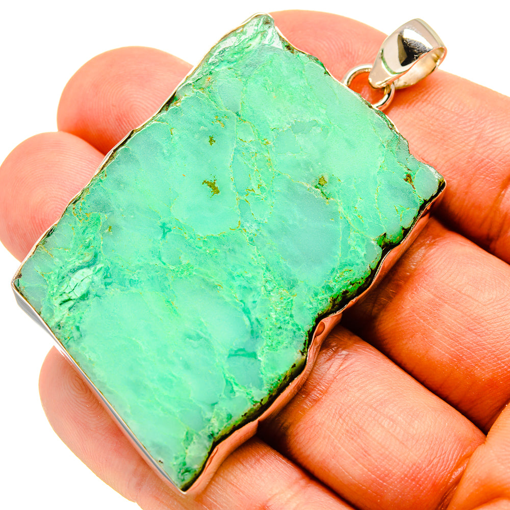 Chrysoprase Pendants handcrafted by Ana Silver Co - PD757706