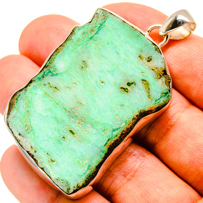 Chrysoprase Pendants handcrafted by Ana Silver Co - PD757713