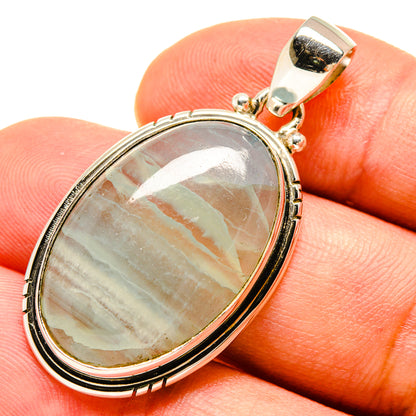 Green Fluorite Pendants handcrafted by Ana Silver Co - PD757730