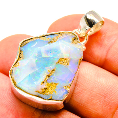 Ethiopian Opal Pendants handcrafted by Ana Silver Co - PD757734
