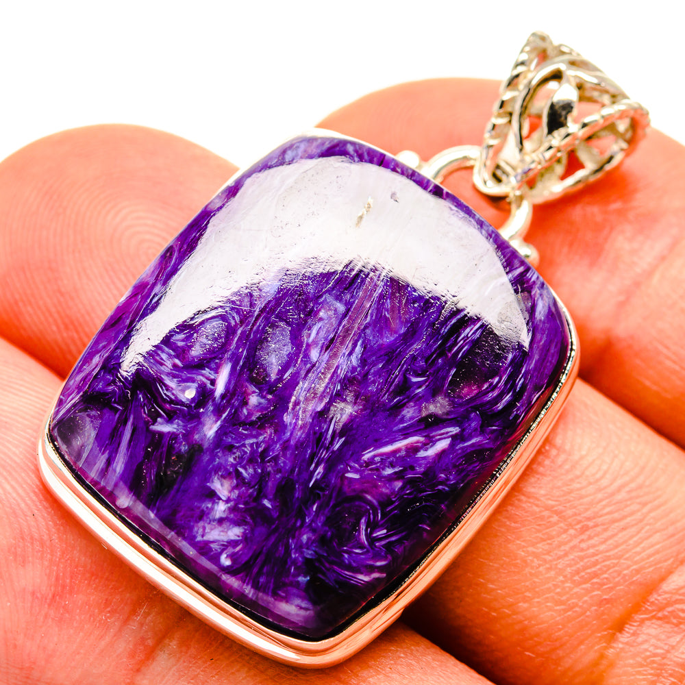 Charoite Pendants handcrafted by Ana Silver Co - PD757737