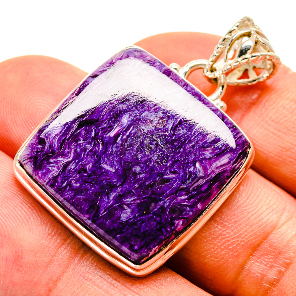 Charoite Pendants handcrafted by Ana Silver Co - PD757779