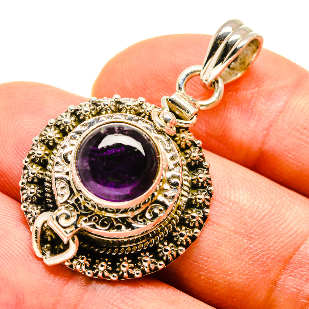 Amethyst Pendants handcrafted by Ana Silver Co - PD757783