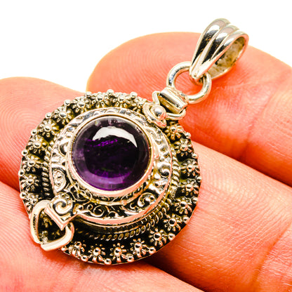Amethyst Pendants handcrafted by Ana Silver Co - PD757783