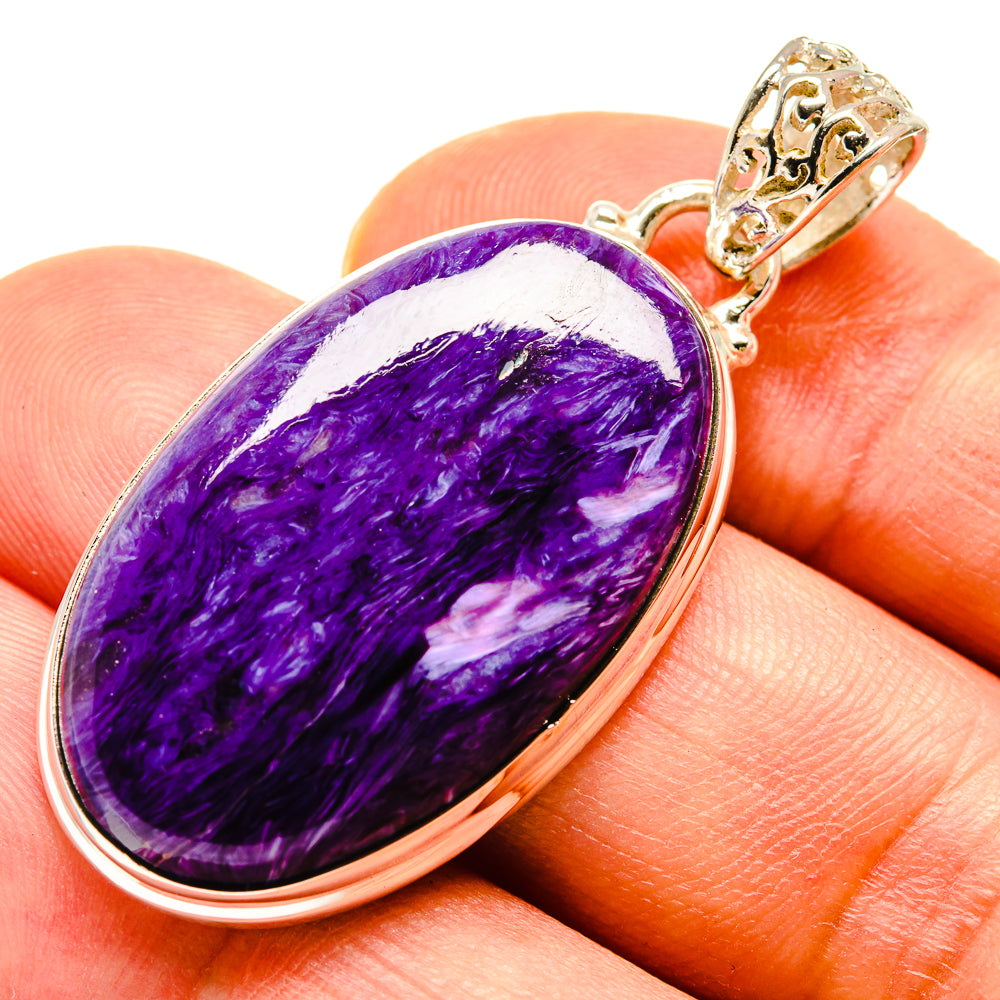 Charoite Pendants handcrafted by Ana Silver Co - PD757802
