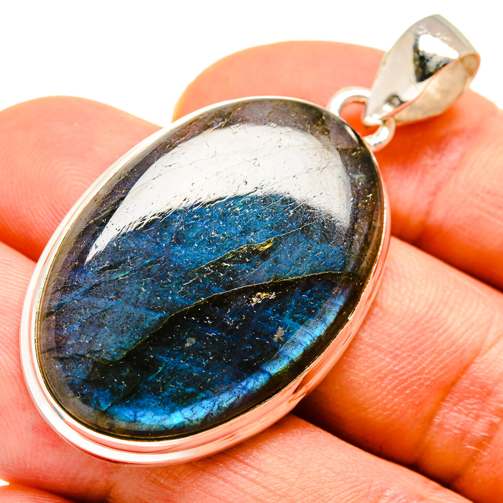 Labradorite Pendants handcrafted by Ana Silver Co - PD757806