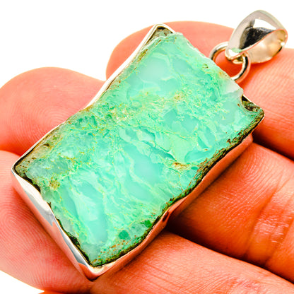 Green Fuchsite Pendants handcrafted by Ana Silver Co - PD757807