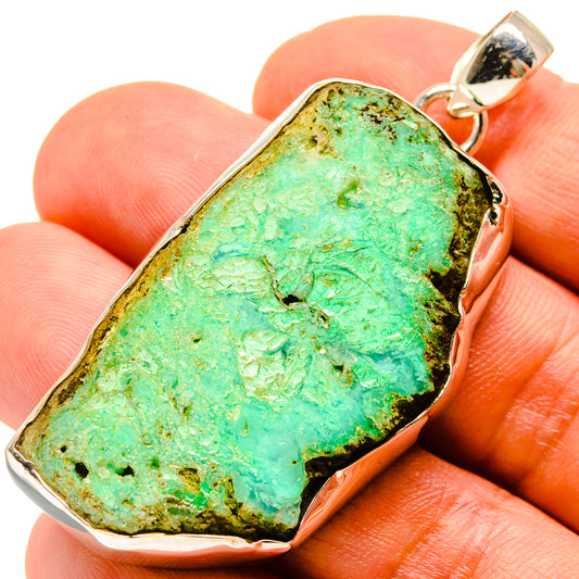 Chrysoprase Pendants handcrafted by Ana Silver Co - PD757856