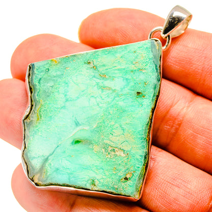 Chrysoprase Pendants handcrafted by Ana Silver Co - PD757857