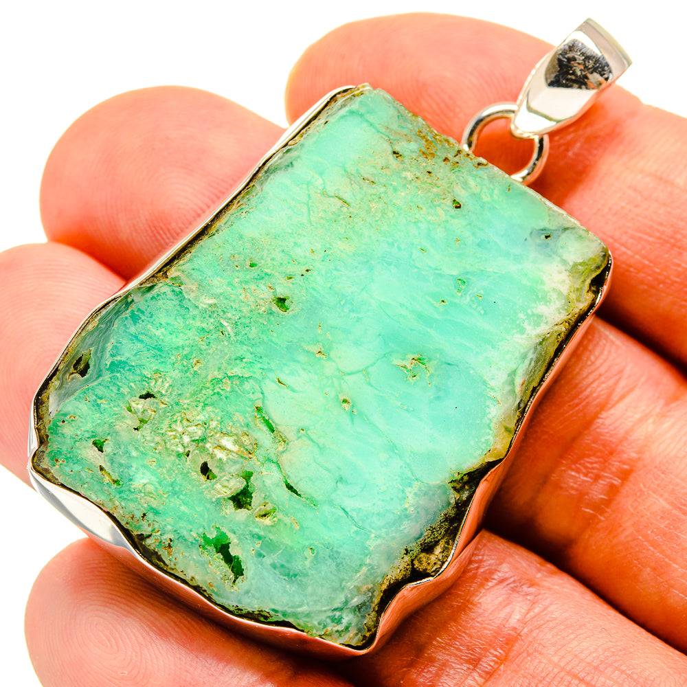 Chrysoprase Pendants handcrafted by Ana Silver Co - PD757858