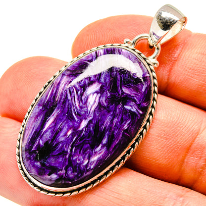 Charoite Pendants handcrafted by Ana Silver Co - PD757880