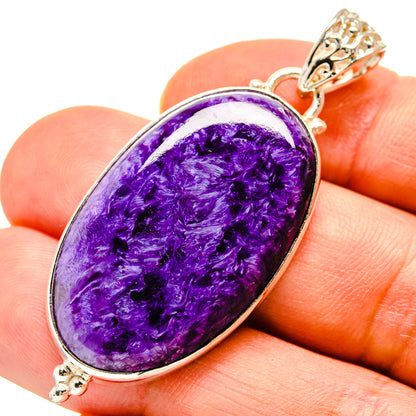 Charoite Pendants handcrafted by Ana Silver Co - PD757882