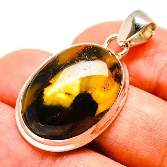 Amber Pendants handcrafted by Ana Silver Co - PD757891