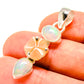 Peach Moonstone Pendants handcrafted by Ana Silver Co - PD757897