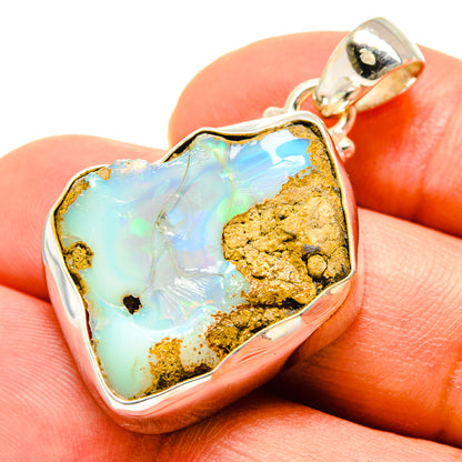 Ethiopian Opal Pendants handcrafted by Ana Silver Co - PD757902
