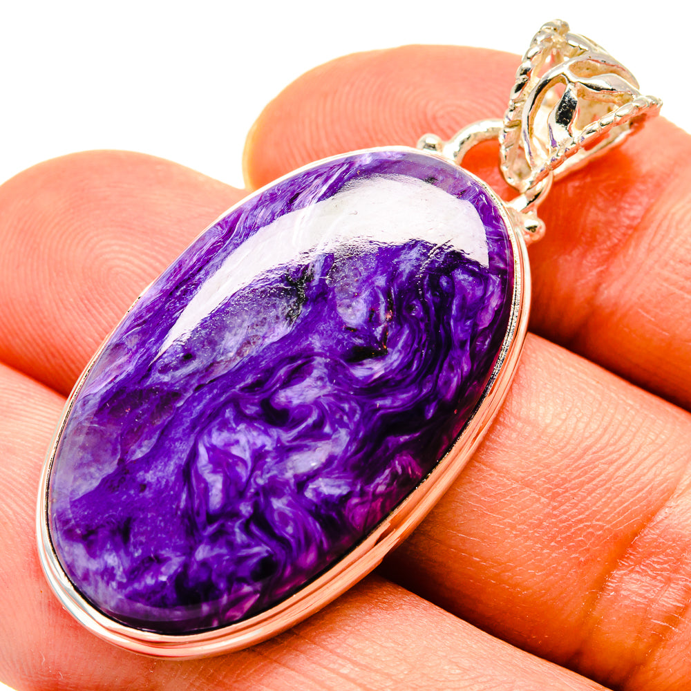 Charoite Pendants handcrafted by Ana Silver Co - PD757918