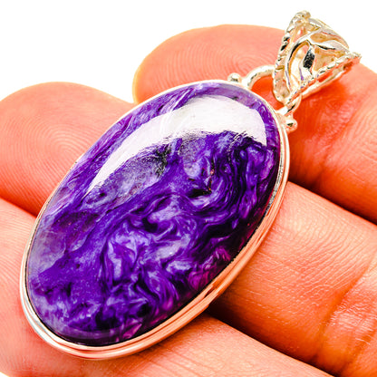 Charoite Pendants handcrafted by Ana Silver Co - PD757918