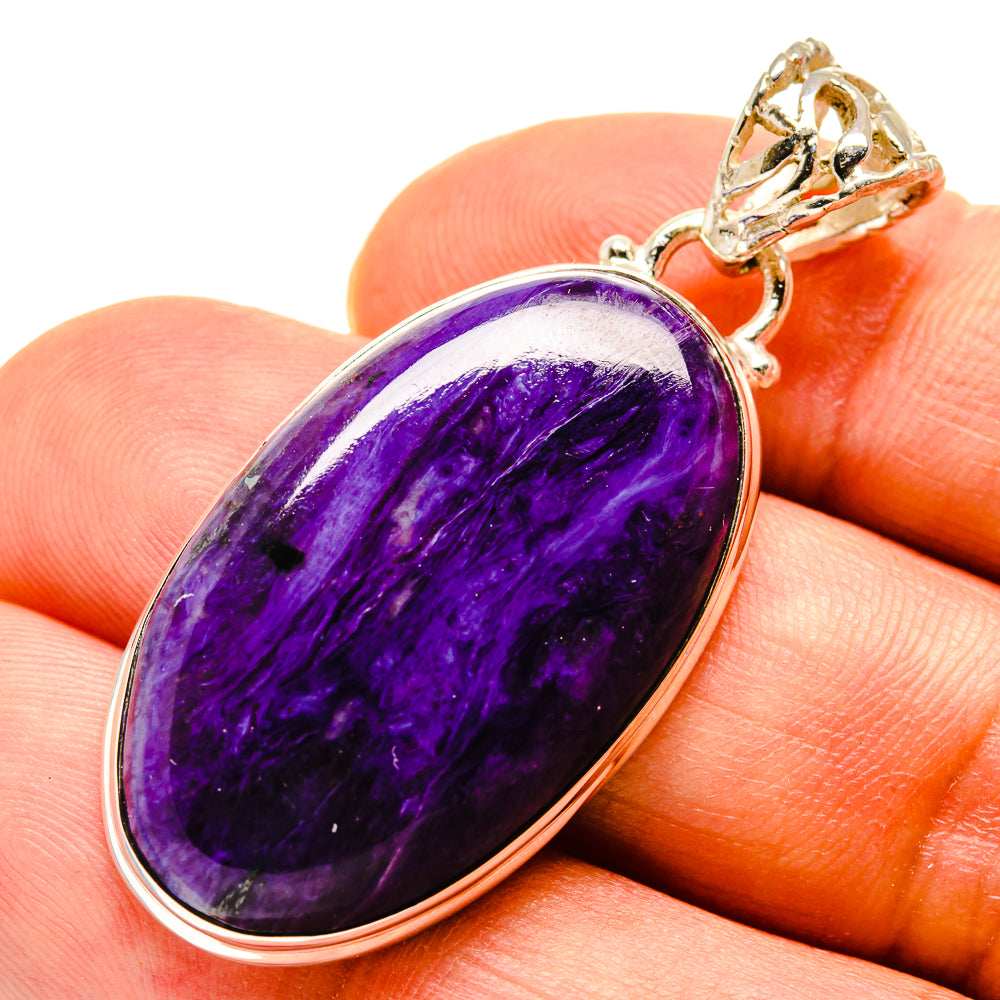 Charoite Pendants handcrafted by Ana Silver Co - PD757919