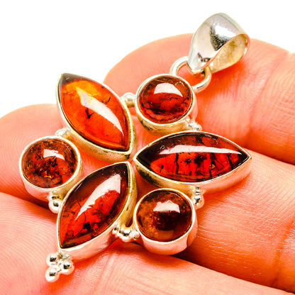 Baltic Amber Pendants handcrafted by Ana Silver Co - PD757935
