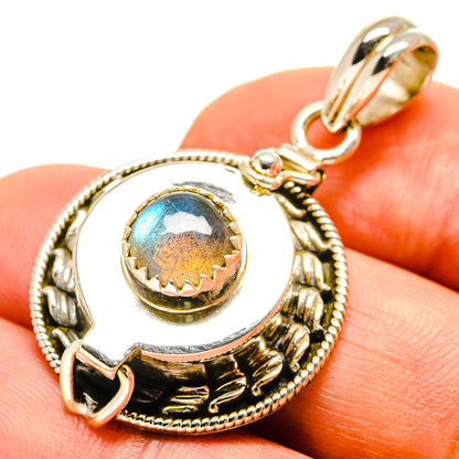 Labradorite Pendants handcrafted by Ana Silver Co - PD757944