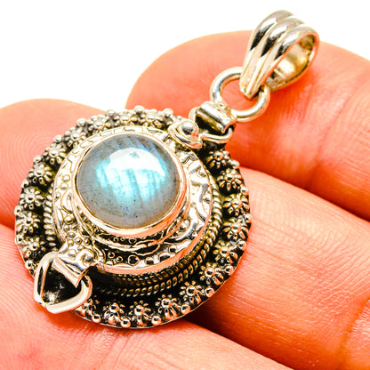Labradorite Pendants handcrafted by Ana Silver Co - PD757953