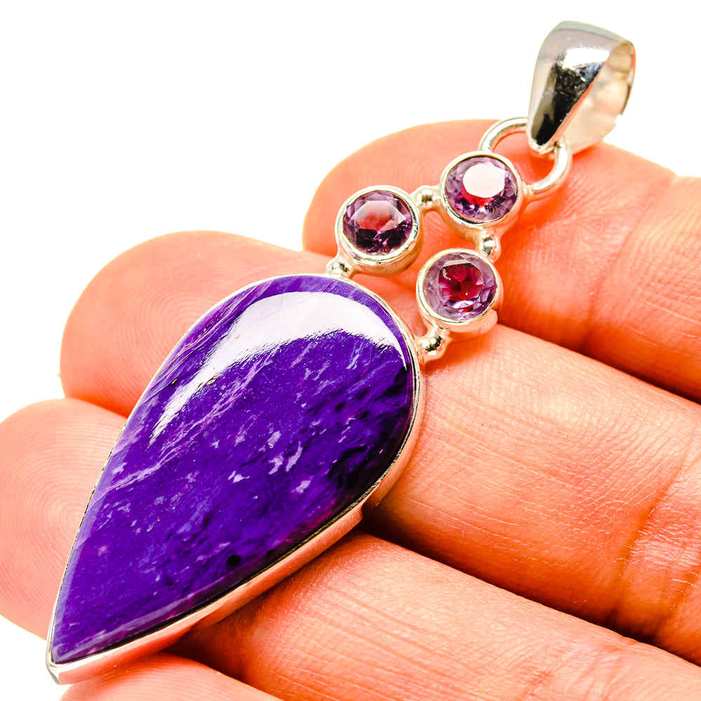 Charoite Pendants handcrafted by Ana Silver Co - PD757970