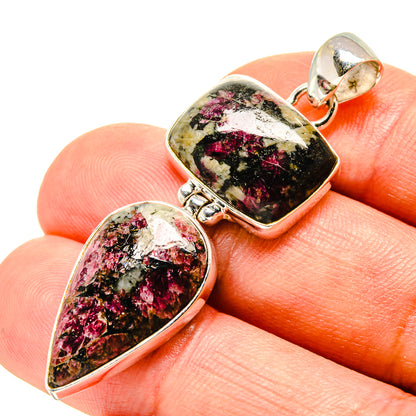 Russian Eudialyte Pendants handcrafted by Ana Silver Co - PD757972